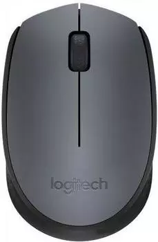 Мышь беспроводная Logitech M170 (910-004642) черно-серая