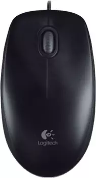 Мышь проводная Logitech B100 (910-003357) черная