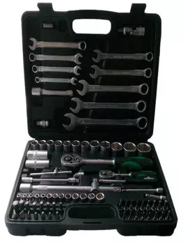 Набор бит и торцевых головок Сервис ключ 71082, 82 предмета