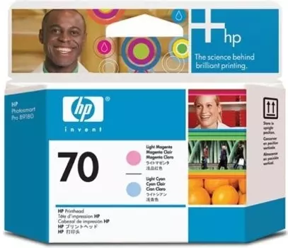 Набор печатающих головок HP 70 Light Magenta/Light Cyan (C9405A)