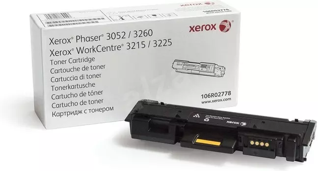 Набор тонер-картриджей Xerox 106R02782 Black