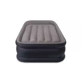 Надувная матрас-кровать INTEX Deluxe Pillow Rest Reised Bed с насосом, 99x191x42 см (64132)