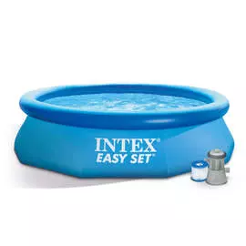 Надувной бассейн Intex Easy Set (28118) 305х305х61см