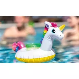 Надувные подстаканники intex "Единорог" (57506) 38х17х20см