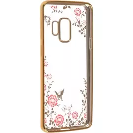 Накладка skinBOX silicone для Samsung Galaxy S9 (Цвет-розовый), T-S-SGS9-009