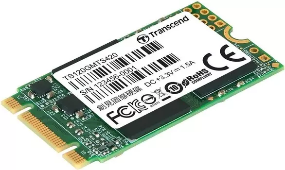 Накопитель SSD 120 Гб Transcend (TS120GMTS420S) M.2 2242