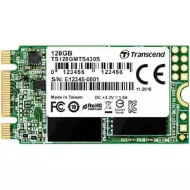 Накопитель SSD 128 Гб Transcend 430S (TS128GMTS430S) M.2 2242