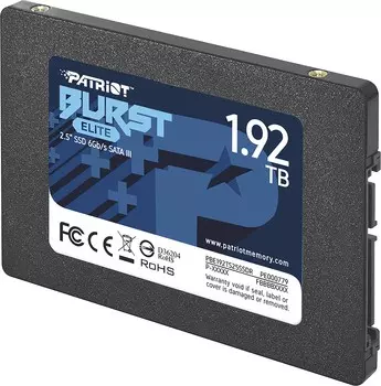 Накопитель SSD 1.92 Тб Patriot Burst Elite (PBE192TS25SSDR) 2.5" SATA-III
