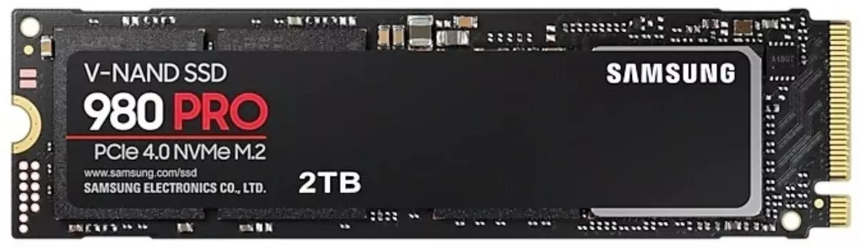 Накопитель SSD 2 Тб Samsung 980 PRO (MZ-V8P2T0BW) M.2 2280