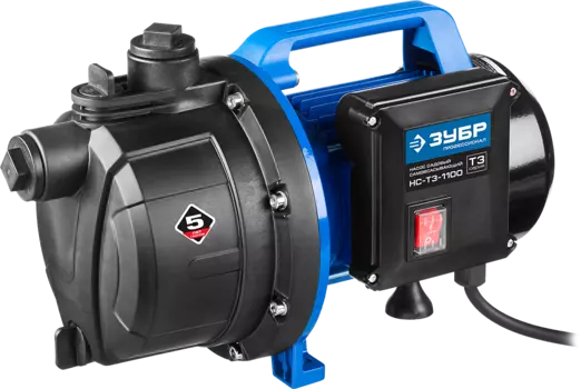 Насос садовый, ЗУБР, ПРОФЕССИОНАЛ, НС-Т3-1100
