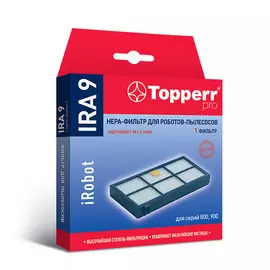 Нера-фильтры для робота-пылесоса Topperr IRA9