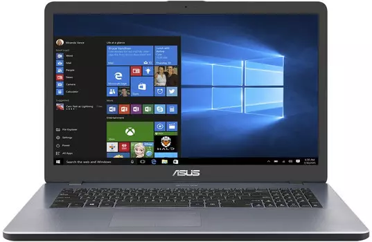 Ноутбук Asus VivoBook 17 A705MA(GML-R)-BX204 (90NB0IF2-M04580) серый