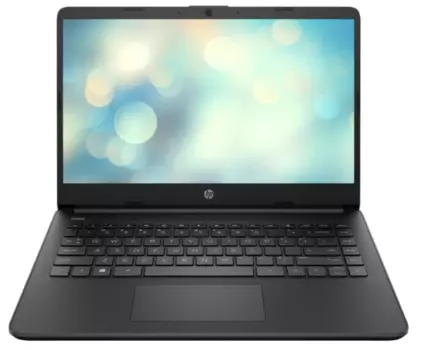 Ноутбук HP 14s-fq0018ur (28P47EA) черный