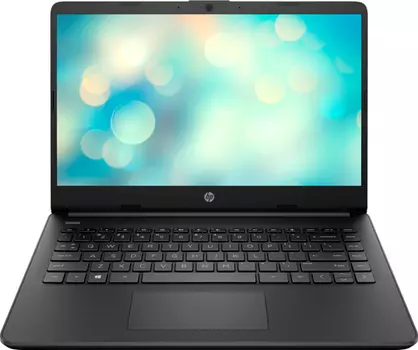 Ноутбук HP 14s-fq0019ur (22P65EA) черный