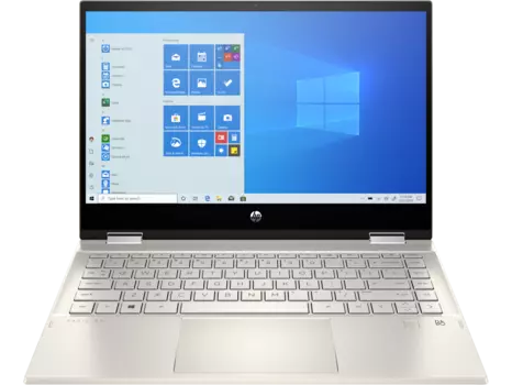 Ноутбук-трансформер HP Pavilion x360 14-dw1009ur (2X2R5EA) золотистый