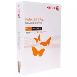 Офисная бумага XEROX Perfect Print Plus класс "С+", белизна 150% А4 80г/м2 500л
