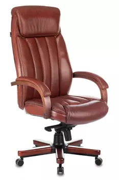 Офисное кресло Бюрократ T-9922WALNUT коричневое