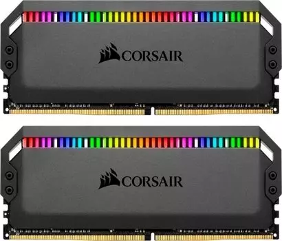 Оперативная память DIMM 16 Гб DDR4 3600 МГц Corsair (CMT16GX4M2C3600C18) PC4-28800, 2x8 Гб KIT