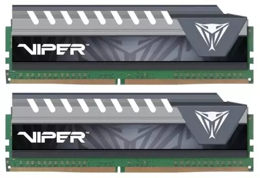 Оперативная память DIMM 32 Гб DDR4 2666 МГц Patriot Viper Elite (PVE432G266C6KGY) PC4-21300, 2x16 Гб KIT
