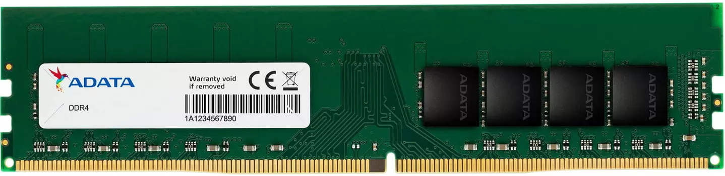 Оперативная память DIMM 32 Гб DDR4 3200 МГц ADATA Premier (AD4U320032G22-SGN) PC4-25600