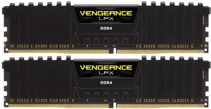 Оперативная память DIMM 32 Гб DDR4 4000 МГц Corsair (CMK32GX4M2F4000C19) PC4-32000, 2x 16 Гб KIT