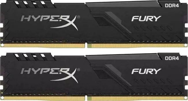 Оперативная память DIMM 64 Гб DDR4 3200 МГц HyperX Fury (HX432C16FB3K2/64) PC4-25600, 2x32 Гб KIT