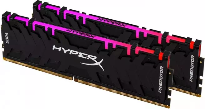 Оперативная память DIMM 64 Гб DDR4 3600 МГц Kingston HyperX Predator (HX436C18PB3AK2/64) PC-28800, 2x 32Gb KIT