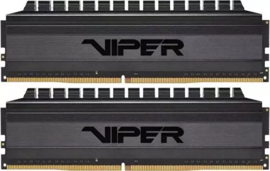 Оперативная память DIMM 64 Гб DDR4 3600 МГц Patriot Viper 4 Blackout (PVB464G360C8K) PC4-28800, 2x32 Гб KIT