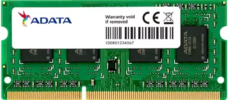 Оперативная память SO-DIMM 32 Гб DDR4 2666 МГц ADATA Notebook Premier (AD4S266632G19-SGN) PC4-21300