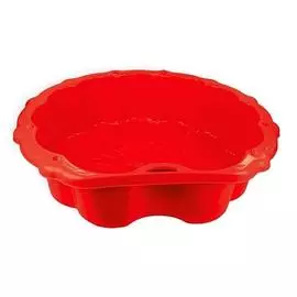 Песочница ZEBRATOYS "Ракушка" с тентом (15-10340) красная