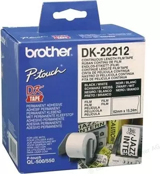 Пленочная клеящаяся лента Brother DK-22212