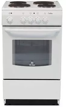 Плита электрическая De Luxe 5004.12э белая