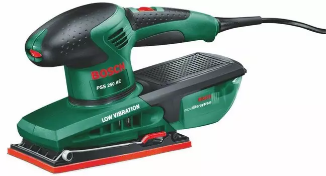 Плоскошлифовальная машина Bosch PSS 250 AE