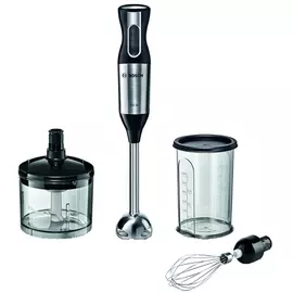 Погружной блендер Bosch ErgoMixx MS6CM4150, нержавеющая сталь/черный