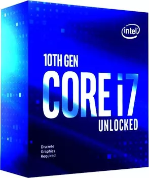 Процессор Intel Core i7 10700KF BOX без кулера (BX8070110700KF)