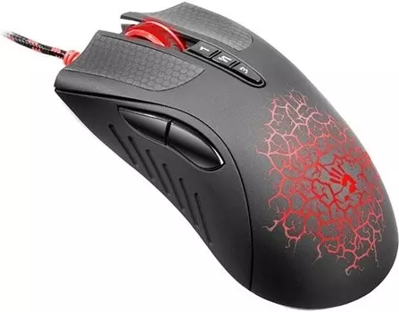 Проводная мышь A4Tech Bloody Blazing AL9 Black USB