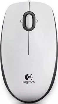 Проводная мышь Logitech B100 White (910-003360)