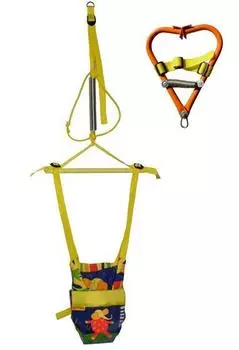 Прыгунки Спортбэби "3 в 1 (прыгунки/тарзанка/качели) с зацепом (0004)