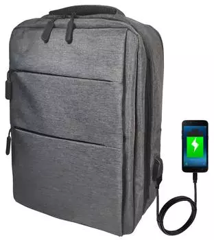 Рюкзак для ноутбука 15.6" D-Zain (1106) серый