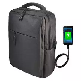 Рюкзак для ноутбука 15.6" D-Zain (1107) темно-серый