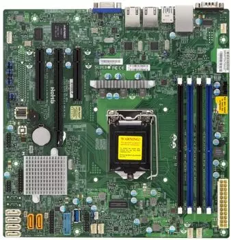 Серверная материнская плата Supermicro MBD-X11SSL-F-B