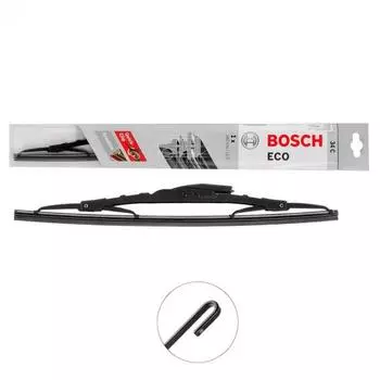 Щетка стеклоочистителя BOSCH ECO 34C (340 мм) каркасная 1 шт