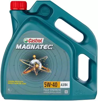 Синтетическое моторное масло Castrol Magnatec 5W-40 А3/В4 4 л