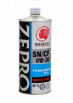 Синтетическое моторное масло IDEMITSU Zepro Touring Pro 0W-30 1 л