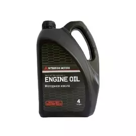 Синтетическое моторное масло Mitsubishi ENGINE OIL 5w30 SM/GF-5 4 л