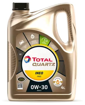 Синтетическое моторное масло TOTAL Quartz INEO First 0W30 4 л