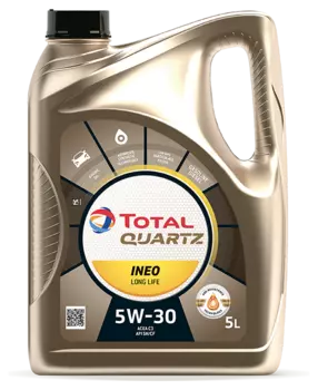 Синтетическое моторное масло TOTAL Quartz INEO Long Life 5W30, 5 л