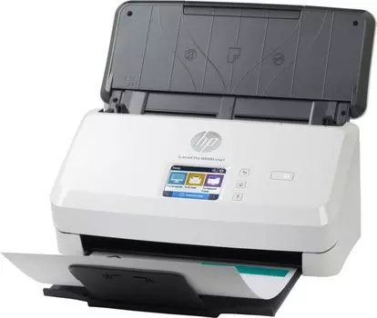Сканер HP ScanJet Pro N4000 snw1 серый