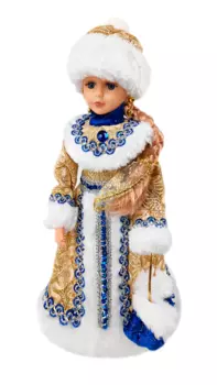 Снегурочка под елку SaintNik музыкальная (9147-8) 0,42 м