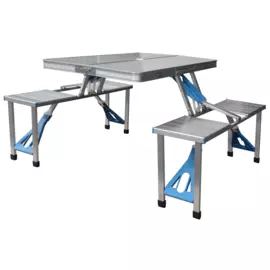 Стол складной четырёхместный алюминиевый UPU Ladder UPCZ-1